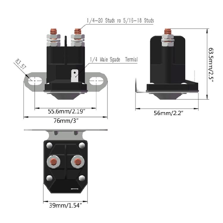 Anlasser-Magnetventil 725-1426 12V Kompatibel für mit MTD Cub 925-1426A 725-1426A 925-