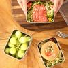 Lunch Box Stainless Steel Picnic Bento Box Large Capacity Portable Lunch Container for Home Office School