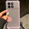 Case for Xiaomi POCO F8 Pro F6 Shockproof Airbag Bumper Casing Frosted Translucent Cover