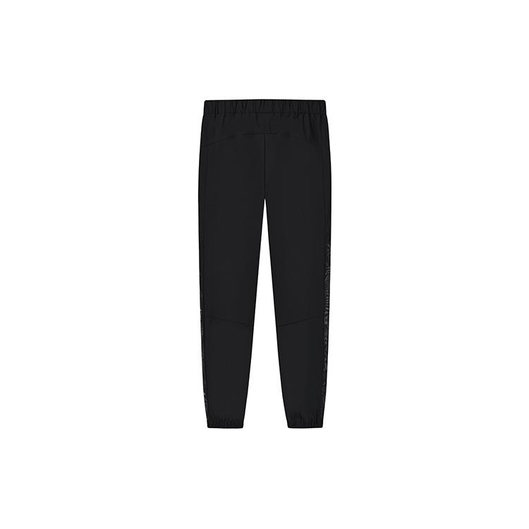 New FILA Knitted Sweatpants Women's Jet Black F11W229803FBK