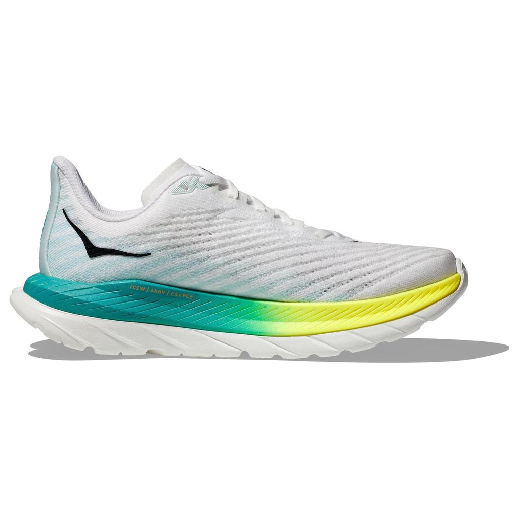 HOKA One One Mach 5 Wide 'White Blue Glass' Women's 1136678-WBGL