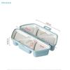 6-in-1 Onigiri Mold Bento Box - Multi-Cavity Rice Ball Maker & Lunch Container, Easy To Make Cute Triangle Sushi Balls