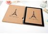 Korean Handmade Cowhide Eiffel Tower A4 Retro Photo Album 