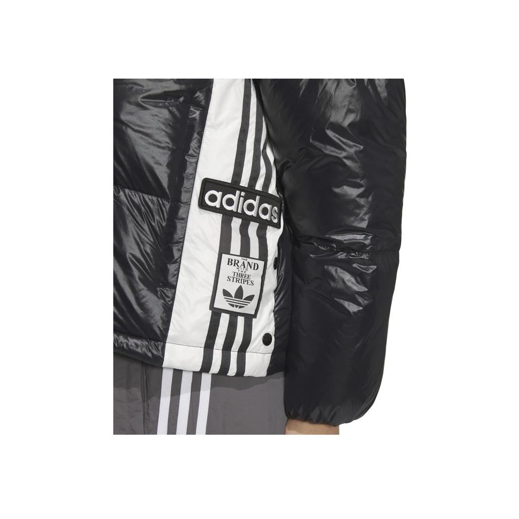 Adidas Originals Sports Casual Zipper Long Sleeve Down Jacket Women Outerwear Black JD3782