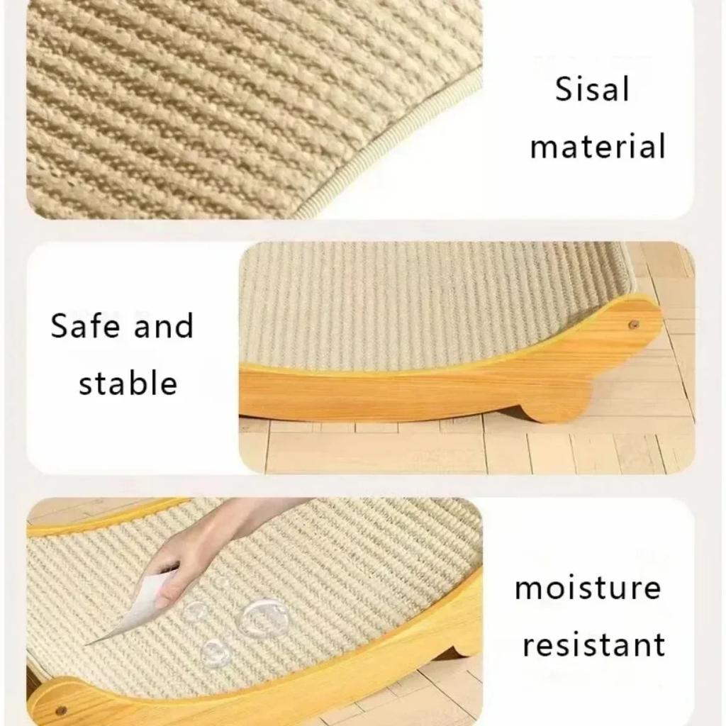 Cats Accessories Cats Scraper for Cats Scratching Board Wear-resistant Sleeping Bed Scratcher Multifunctional Removable Tree Pet