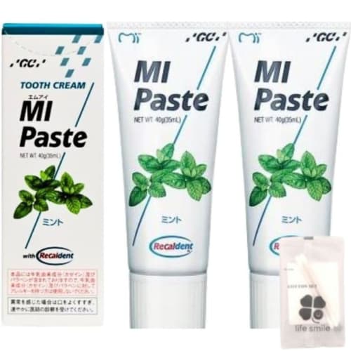 

[Set of 2] GC MI Paste Mint 40g [Includes life smile original cotton pad]