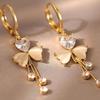Fashionable Earrings With Light Luxury Tassel Earrings