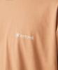 Snow Peak Soft Cotton Relaxed Logo Cut and Long and Size Orange L/S T-Shirt TS-25AU010, Sew, Sleeve, Men's Women's, M,