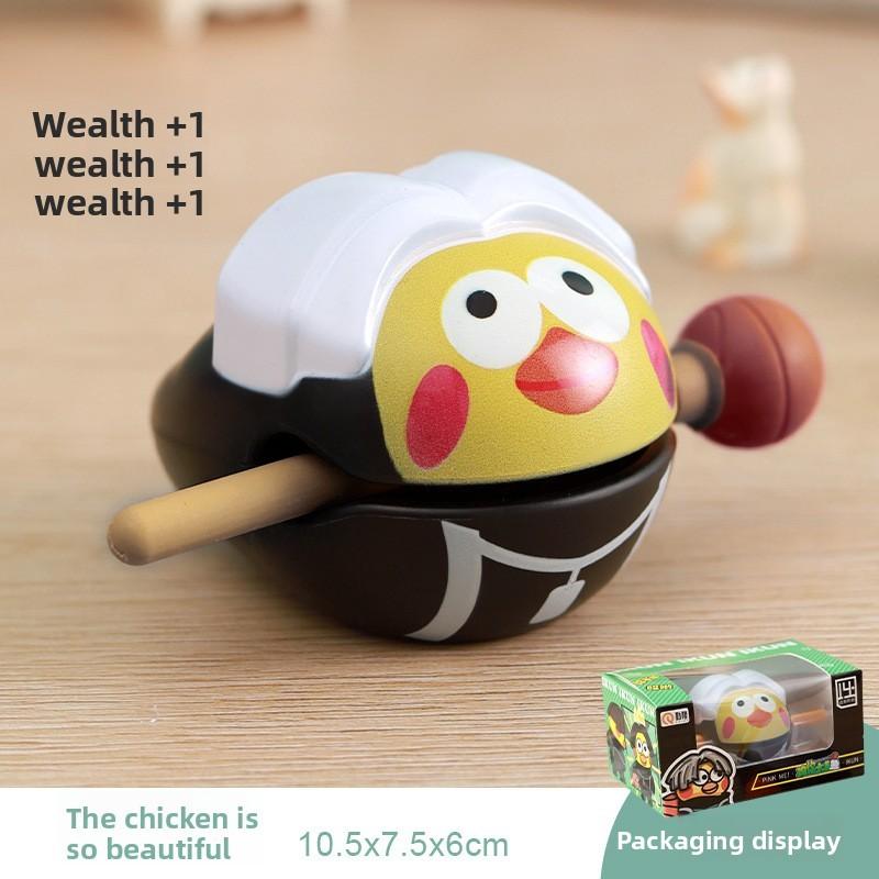 

Wooden Fish Stress Relief Toy With Creative Model For Kids And Adults Style A