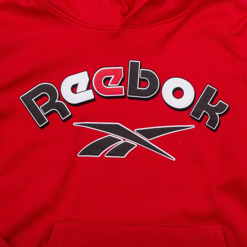 reebok moletom com capuz red