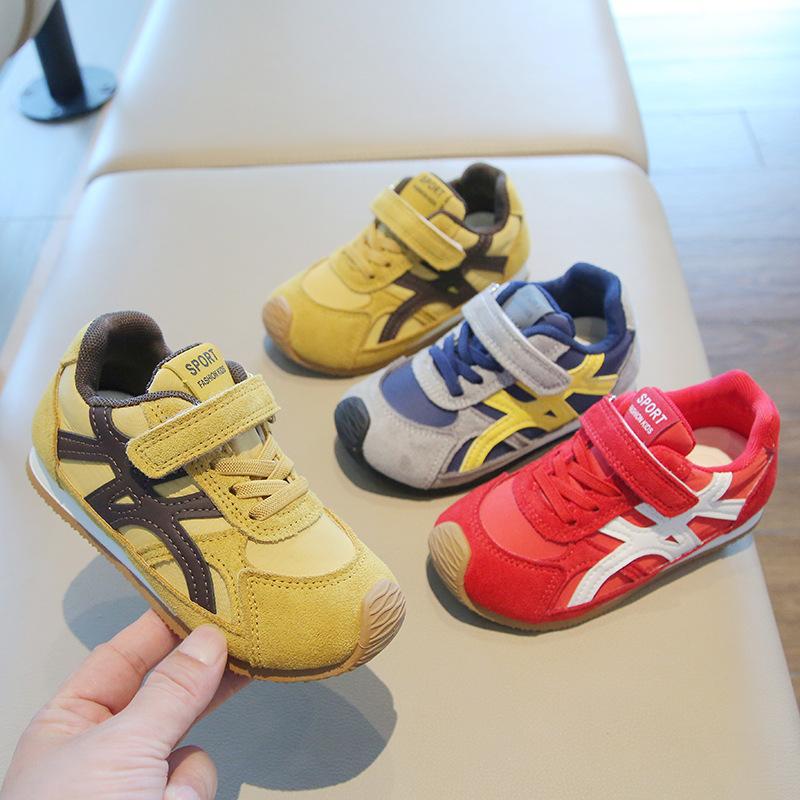 Children's Forrest Gump shoes 2025 spring and autumn new boys' sports shoes Japanese girls' casual shoes soft-soled baby German training shoes