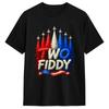 Two Fiddy T Shirt Summer Hip Hop Tshirts Cotton O Neck Plus Size Clothes Short Sleeve Y2k Fun Tshirt