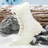 TUINANLE Fashion Snow Boots Women Large Size Cotton Shoes Plush Warm Casual Winter Boots Casual Non Slip Cotton Shoes