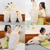 Animal Clam Shaped Plush Pillow With Pp Cotton Filling For Bed Decor And Lounge Use