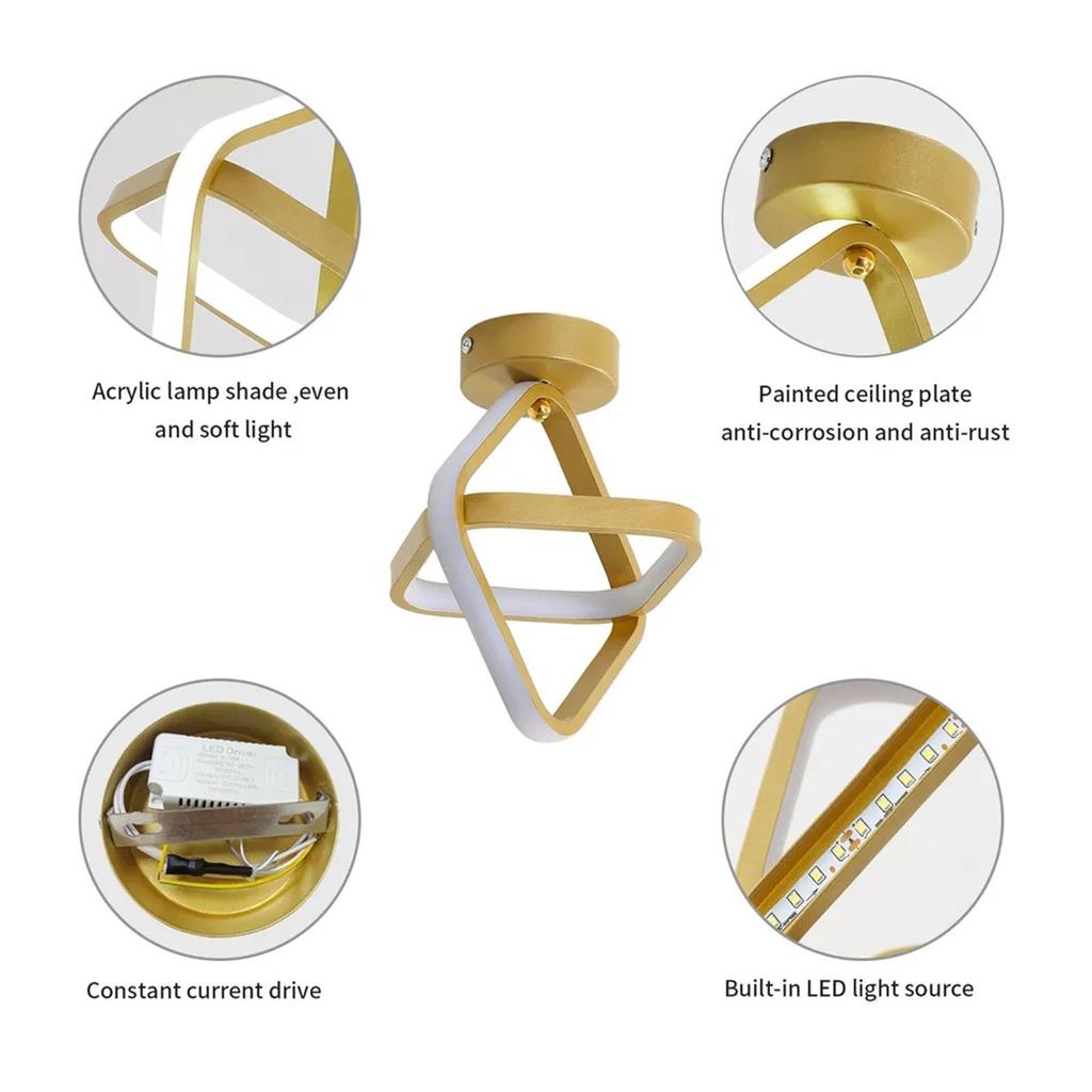 LED Wall Lamp, Modern And Fashionable Living Room, Bedroom, Bedside Lamp, Staircase And Aisle Lamp
