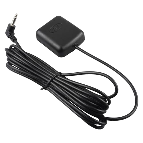 

BOOBRIE GPS Antenna 3.5mm Car Antenna 3M Cable High Sensitivity Universal Patch Type GPS Tracker Receiver Dash Cam Accessories
