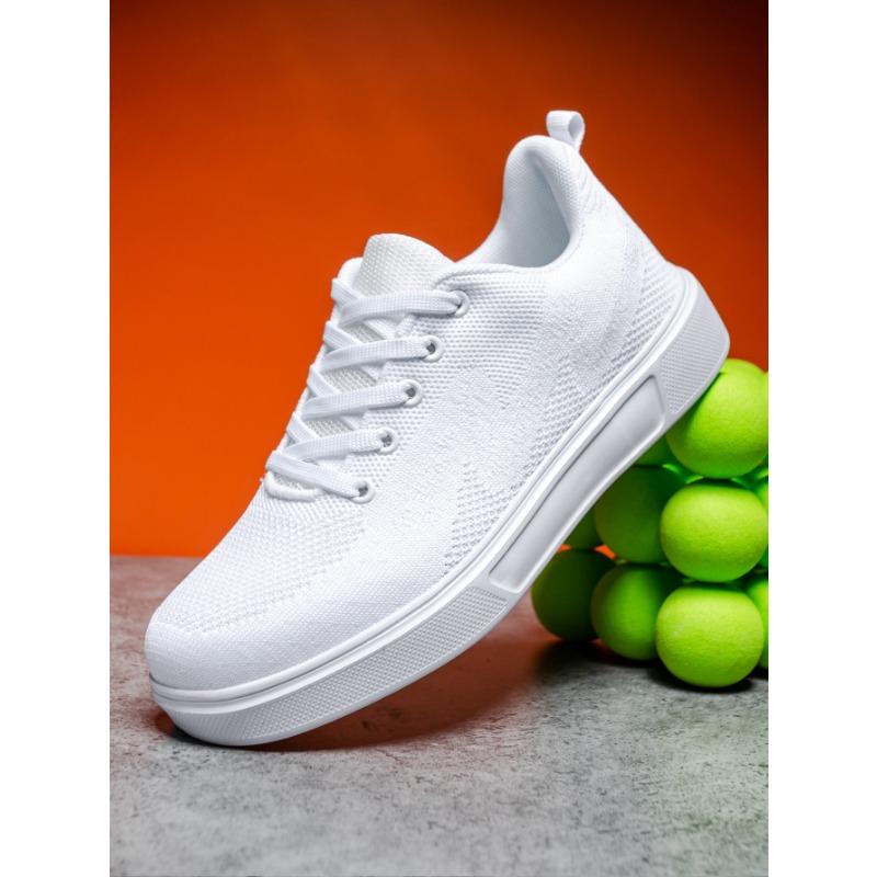 

Белые туфли, женские кроссовки, уличная женская повседневная прогулочная обувь на плоской подошве 41 белый