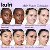 Kulfi Main Match Crease Proof Long Wear Hydrating Concealer .17 Oz   5 Ml Paan Party Light With Golden Undertones