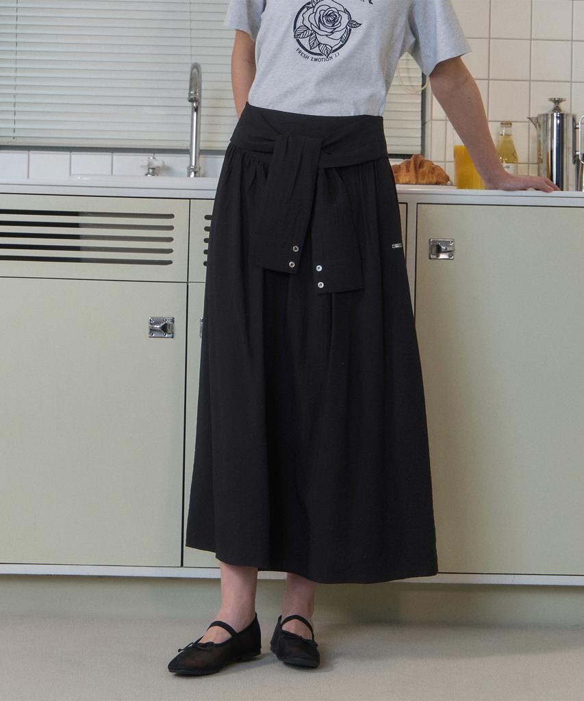 Jucy Judy Tie Flare Skirt Jzsk321C
