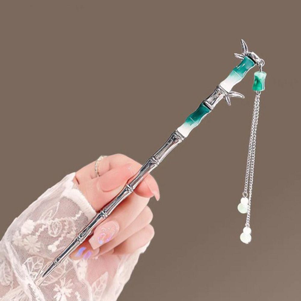 Hairstyle Design Tool Chinese Style Headwear Metal Hairpin  Hair Stick Hanfu Hair Fork