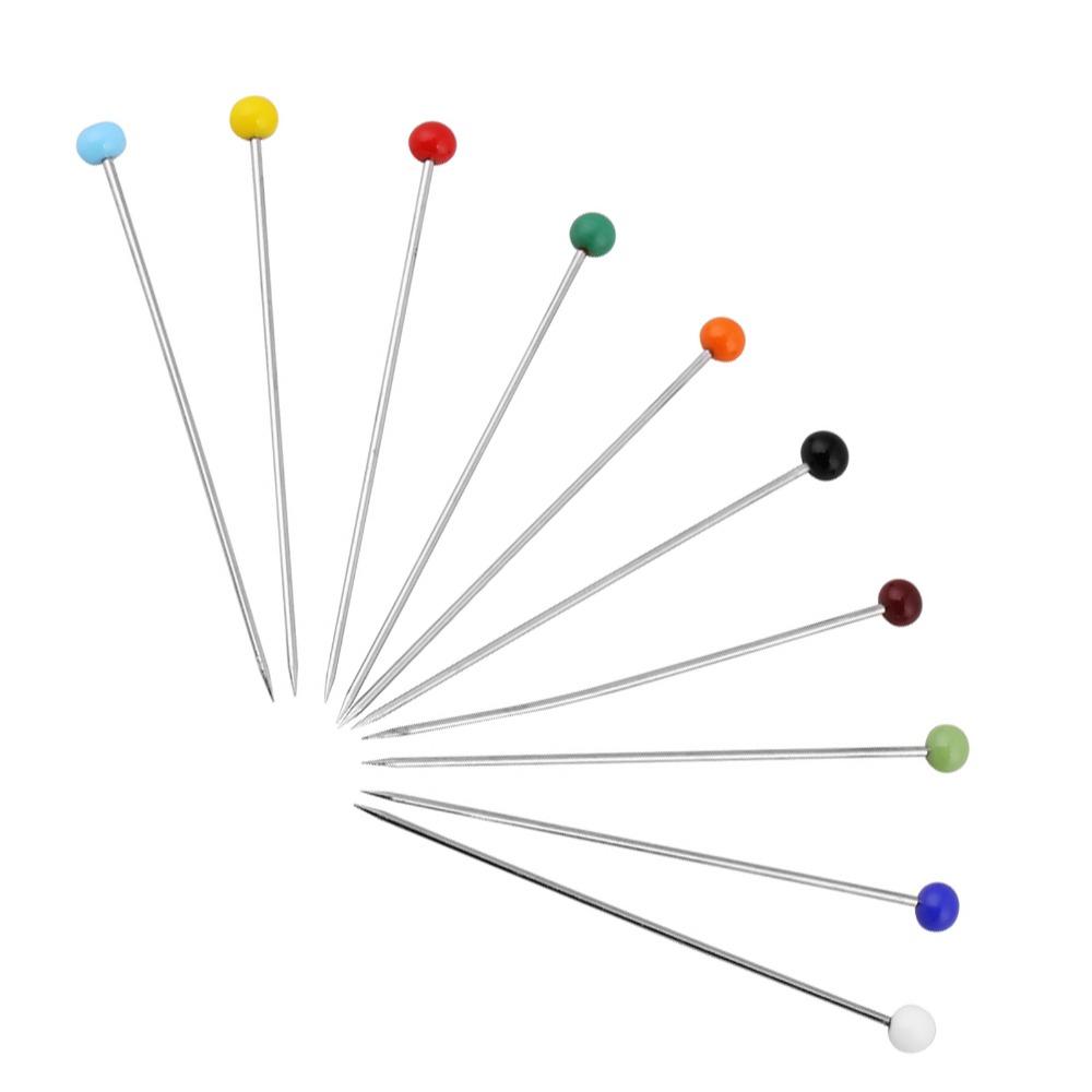 1000pcs 1.45 Inch Sewing Pins Multicolor Dressmaking Pins Quilting Pins  Wedding Flower