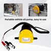 Portable Oil Extractor Pump 12V 60W Electric Oil Transfer Pump Automotive Oil Change Pump with 2 Hoses for Cars