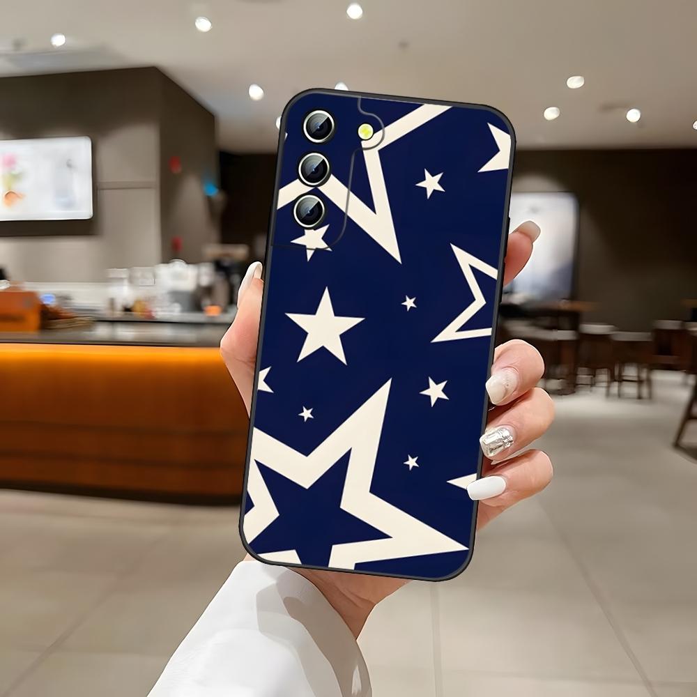 Fashion INS Stars Phone Case For S25 Samsung S26 S24 Ultra S22 S23 S20 Fe S21 Plus A54 A34 A16 A53 Back Cover