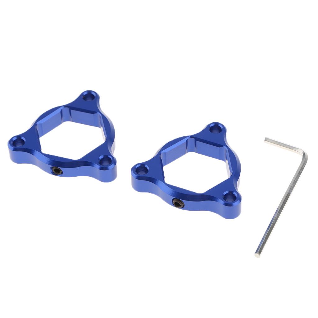 2 Pcs CNC Suspension Universal 14mm Fork Preload Adjusters