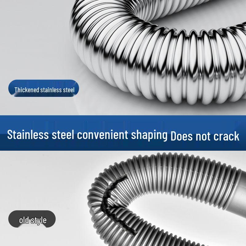 Anti-Geruch Edelstahl Spülbecken Abfluss-Set