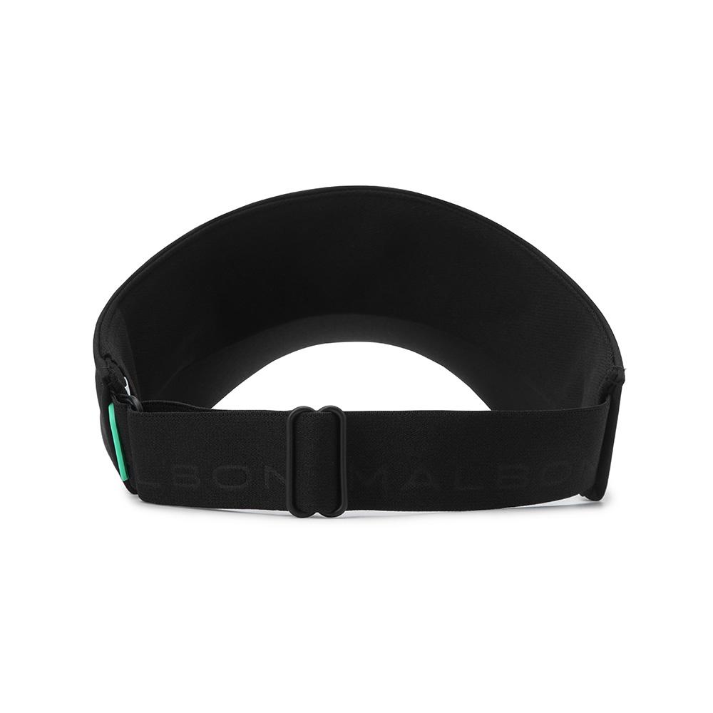 MALBON GOLF [Performance] Performance Banding Sun Visor Black