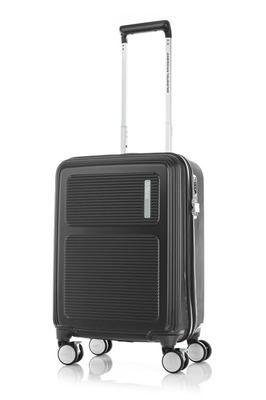 Pouzdro na kufr MAXIVO Velikost Spinner 55 Velikost S Lehký TSA zámek 35L 55cm Jet Black [Americký turista] Příruční zavazadlo Příruční zavazadlo 2,7 kg
