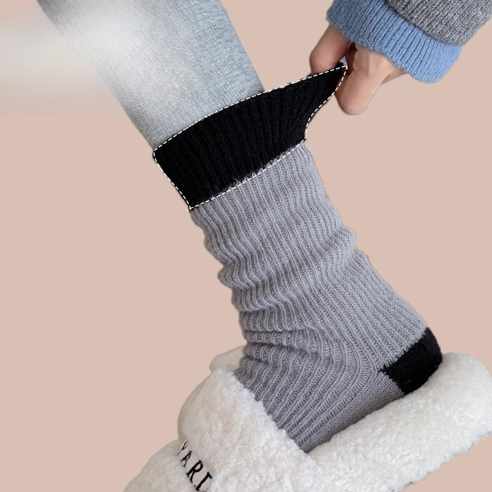 Thick Socks for Women's Autumn and Winter, Versatile High Thigh-high Socks, Women's Pile Socks, Warm Thick Long Socks