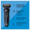 Braun Series 5 5150cs Men's Electric Shaver Wet & Dry Razor Foil Shaver Beard Trimmer Body Groomer Charging Stand Blue