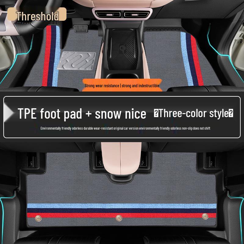 2025 BYD Seagull Dolphin TPE Full Coverage Smart Driving Floor Mats