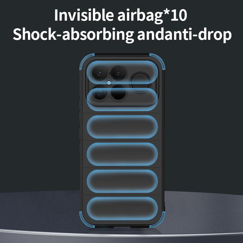 POCOF8 Soft Silicone Rubber TPU Phone Case for Xiaomi Poco F8 Ultra Poko Poco F8 Pro 5G Anti-Drop Mobile Phone Cover