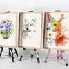 Portable Hand-Cranked Folding Easel for Art Students
