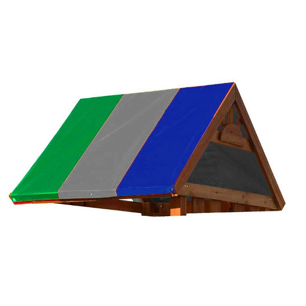 Sun Resistant Replacement Canopy Cover Suitable For Outdoor Playgrounds Backyard Swing Sets Windproof Dustproof Shelter