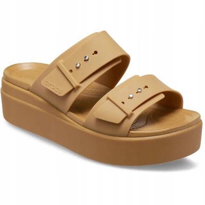 Crocs Brooklyn Keilsandalen W 207431 |W8 I Eu 38-39| Umber