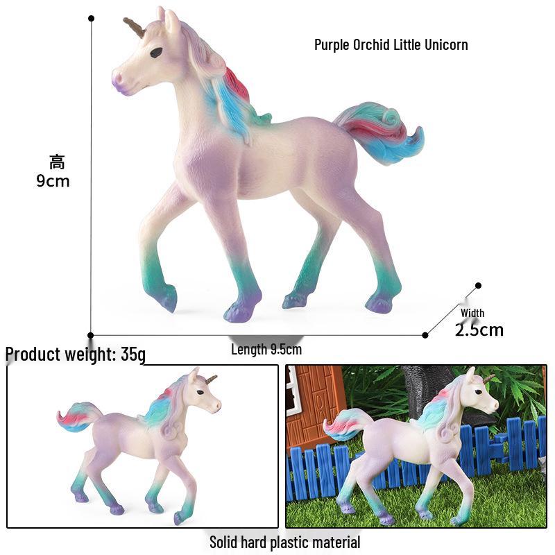 European Mythology Pegasus & Unicorn Children's Toy Figurine Set
