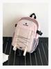 Schoolbag Outdoor lightweight contrasting color small backpack men's and women's sports and leisure travel bag nylon water-proof mountaineering