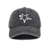 Trendy American-style Printed Peaked Cap, the Same Style for Men and Women, a Must-have Sports Baseball Cap