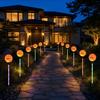 Yousheng Solar Soccer Light Outdoor, 8 Modes Color Changing Football Garden Stake Light, Waterproof Landscape Lamp for Yard Patio Lawn, Sports Fan