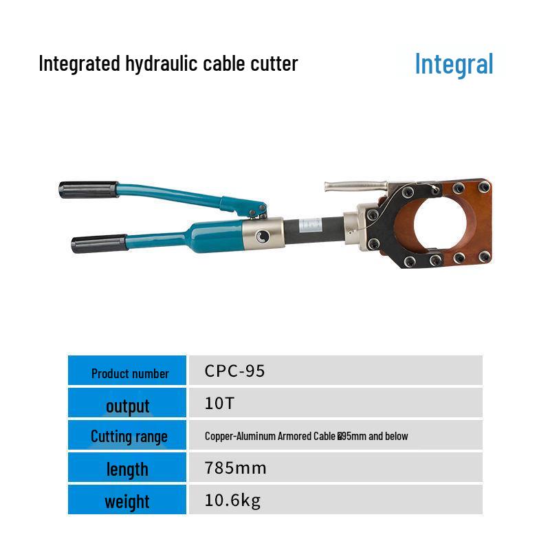 Split Type Hydraulic Cable Cutters CPC-50/75/85/95 for 185/240 Cable