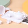 6Pcs/Set 1:12 Dolls House Miniature Cups & Pot Set Direction Furniture Toys