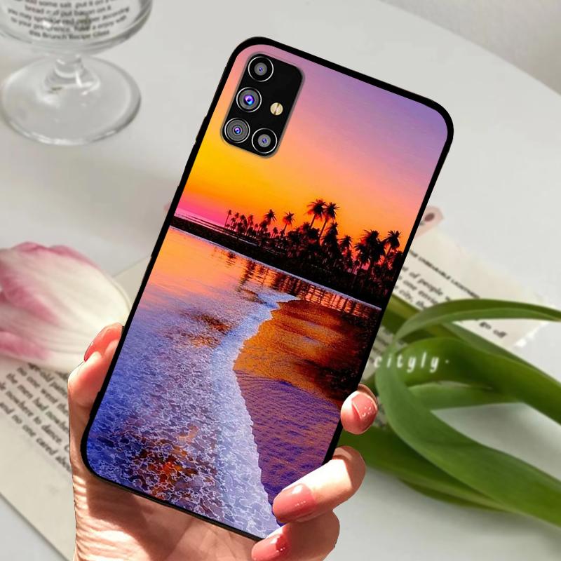 Cases For Samsung M31s Bumper SM-M317F Shockproof Soft Silicone TPU Phone Cover For Samsung Galaxy M31 Coque M31 Prime Fundas