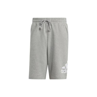 Šortky Essentials s potlačou alfanumerického loga Pánske šortky Stredne šedá Heather IC9403