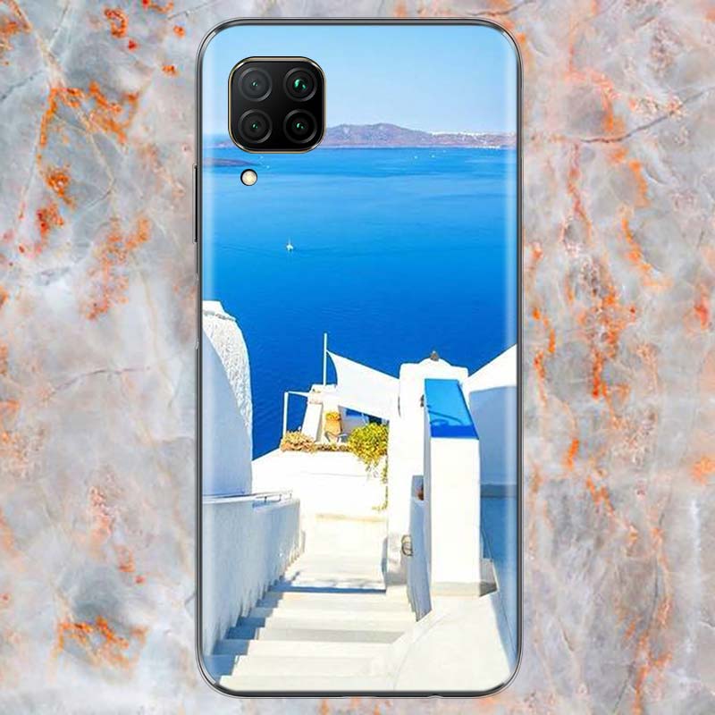 Greece Greek national flags For Huawei Mate 40 30 20 20X 10 RS P Smart 2021 2020 Z S Pro Plus Lite 2019 Phone Case Shell