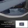 Compatible with 25 Xiaopeng P7+ Models: Center Console Lower Storage Box and Glasses Organizer Accessories.
