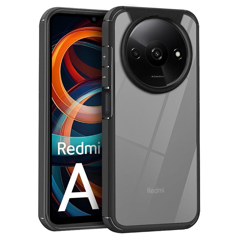 

Для Xiaomi Redmi A3 4G Чехол Защита от падений ПК+ТПУ Задняя крышка телефона A