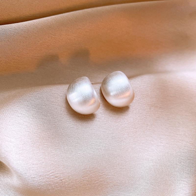 European and American simple love circle earrings fashionable versatile geometric ear buckles earrings earrings women